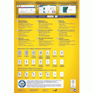 Avery Zweckform 8000 étiquettes enlevables blanc, format 35,6 x 16,9 mm (100 feuilles A4 / cdt) - L4732REV-100