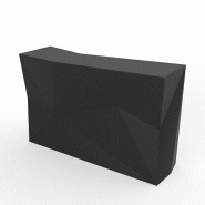 Bar design droit in & out FAZ - noir