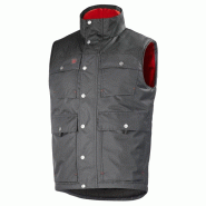 Lafont - Bodywarmer de travail mixte sans manches SHOVEL Noir Taille 2XL - XXL noir 3609705273510