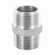 Mamelon mâle BSP inox - BPIX-WUMCO00404 - Filetage 1/4