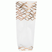 Sachet vagues rose gold - 120x275mm - par 100