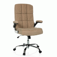Siège de direction pour bureau à domicile RELAX WD 100 Beige MyBuero - marron polyester 729475