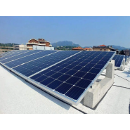 Support photovoltaïque standard en béton renforcé -Pose au sol ou sur toit terrasse - Sun Ballast inclinaison 15° Support photovoltaïque standard en béton renforcé -Pose au sol ou sur toit terrasse - Sun Ballast inclinaison 15°