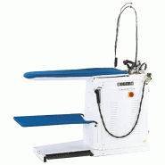 Table de repassage aspirante et soufflant avec vapeur et fer, sans chaudière 680x580x920 mm - VIRTUS - 0615402314336