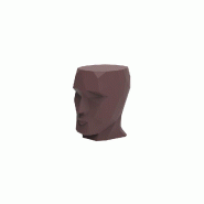 Tabouret design in & out ADAN - grenat