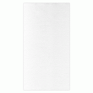 Thouy Serviettes 30 x 40 cm en papier molletonné blanc pliage en 6   par 100 - 3701114804467