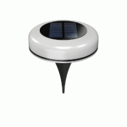 Beneito & Faure Twist - Lampe Solaire D'Extérieur Led 1W Avec Piquet 2700 K/Rgb, Ip54, Angle 180, Classe Iii, Abs Noir - Beneito Faure - multicolore