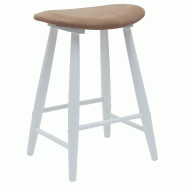 Chaises de salle à manger 2 pcs Blanc 46 x 37 x 63 cm Modèle Orion Compact - 8721359374940