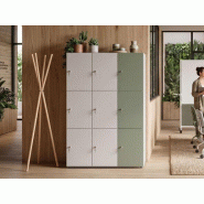 Composition 9 casiers LOCKERS Pro Maro ? 3 colonnes