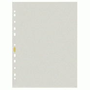 ELBA Boîte de 100 pochettes perforées Recycling, A4, 0,08 mm, translucide - 400186700