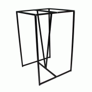 Pied de table mange debout métal design Istres - Pied de table mange debout métal design Istres -