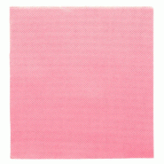 Serviette en ouate gaufré 2 plis rose 33x33cm - par 1200