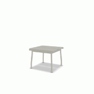 Table basse outdoor FLANER - blanc perle
