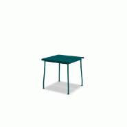 Table de café en métal FLANER - turquoise
