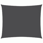 VidaXL Voile de parasol tissu oxford rectangulaire 4x5 m anthracite Modèle Balcon Omega Prime Plus - noir 135106