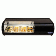 Vitrine à sushi 4 bacs GN1/3 L.1175mm 50L WLS-50L Atosa