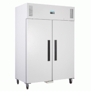 Armoire réfrigérée négative gn double porte blanche série g 1200l - PCD616