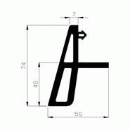 Joint caoutchouc pour chambre froide jcr-038_0