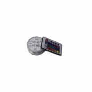 Pack de 10 spots immergeables tout environnement humide à led ip68 controllable par télécommande 16 couleurs