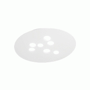 Plafonnier Luna P/G 7Xgx53 Max 7X8W Blanc - Structure En Métal Et Diffuseur En Aluminium - Gea Luce - Éclairage D'Intérieur - blanc LUNA P/G - BIANCO