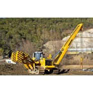 Rl 66 - poseur de canalisations - liebherr-mining equipment colmar - poids en ordre de marche 59 350 - 59 900 kg