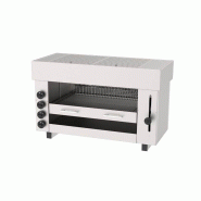 Salamandre gaz professionnelle 4 zones – 12,4 kW – grille réglable – 59 x 102 cm – Réf. AKS-SGS-ASM-4G - AKS-SGS-ASM-4G
