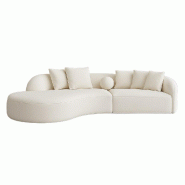 STELLAMEUBLES Canapé ZEN incurvé - 3667335250332