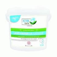 Tablettes lave vaisselle Action verte 160 pastilles pour cycles longs Tablettes lave vaisselle Action verte 160 pastilles pour cycles longs