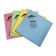 Carré microfibre dotty anti-bactérien pour l'entretien des surfaces Carré microfibre dotty anti-bactérien pour l'entretien des surfaces