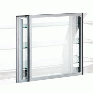 Conteneur en inox pour trémie vide-déchets, 350x400x450 mm VIRTUS SL354045
