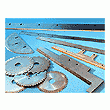 Couteaux dentés coupe caoutchouc Couteaux dentés coupe caoutchouc