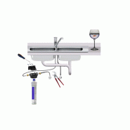 Filtre à eau purificateur sous évier - Pack Filtre 12" - Camping car - Purificateur 12" tête et flexible Filtre à eau purificateur sous évier - Pack Filtre 12" - Camping car - Purificateur 12" tête et flexible
