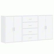 Helloshop26 - Buffet bahut commode armoire meuble de rangement organisateur cuisine salle de séjour salons 3 pcs 60 x 31 x 84 cm 02_0036989 - 3000213 Helloshop26 - Buffet bahut commode armoire meuble de rangement organisateur cuisine salle de séjour salons 3 pcs 60 x 31 x 84 cm 02_0036989 - 3000213