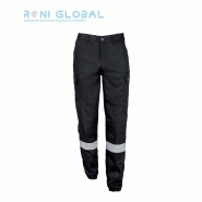 Pantalon de travail sécurité - bandes rétro-réfléchissantes - coton/polyester - CITY GUARD - Ref: city-10145_0