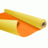 Papier kraft duo jaune/orange 0,80x40 m