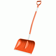 Poussoir à neige PFV/ALU - 1610mm x 560mm x 360mm - Poids 2kg - Plateau en PFV et racle en aluminium
