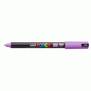 Uni-ball Marqueur Uni Posca 181738 - Pointe extra fine - 0,7 mm - Lavande - Violet - 4902778249437