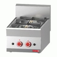 2 feux vifs gaz à poser 65/40 pcg - PGL916