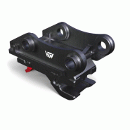 Attache rapide VTN SAFE - VTNEUROPE pour pelles de 12 à 31 tonnes, conforme EN 474-1 et ISO 13031