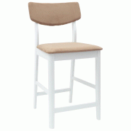 Chaises de salle à manger 2 pcs Blanc 48 x 49 x 95 cm Modèle Atlas Vision Plus - 8721359375121