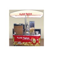 Ciao Chips sur chariot à usage intérieur et extérieur - CA1 Ciao Chips sur chariot à usage intérieur et extérieur - CA1