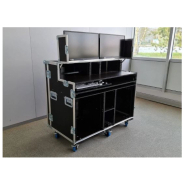 Flight-cases régie : une solution tout en un pour une installation audiovisuelle mobile et performante