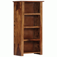 Helloshop26 - Étagère armoire meuble design bibliothèque  100 cm Bois massif 2702073/2 - 3001567260613