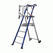 Plate-forme individuelle roulante avec stabilisateurs ULTIM 4 marches - DUARIB - 616904 Plate-forme individuelle roulante avec stabilisateurs ULTIM 4 marches - DUARIB - 616904