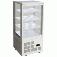 Vitrine verticale réfrigérée sur comptoir rectangulaire - 430x390x1000 mm - 160 W 230/1V - 13859270 Eurast - gris multi-matériau 13859270 Vitrine verticale réfrigérée sur comptoir rectangulaire - 430x390x1000 mm - 160 W 230/1V - 13859270 Eurast - gris multi-matériau 13859270