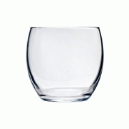 Arcoroc - lot 6 chopes 34cl forme basse vina - transparent verre L1347/6