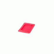 CAMBRO - 90PPCWSC-544 - Couvercle hermétique GN 1/9 - 10,8 x 17,6 cm - Rouge (Vente à l'unité) - (Récipient non inclus) - rouge plastique polyprop