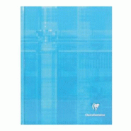 Clairefontaine Lot de 5 Cahier Metric 17x22, 192p./96 feuilles 90 g/m² brochure rembordée rigide, Séyès - 3329680984101