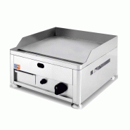 Climahosteleria Frytops à Gaz Propane Acier Rectifié 10 mm de 496 x398 x330h mm PEKIN GGN-500 - inox GGN-500