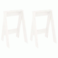 Décoshop26 - Tabouret assise siège de cuisine design simple 40 x 40 x 60 cm bois de pin blanc DEC026404 - Bois massif 3000255797264 Décoshop26 - Tabouret assise siège de cuisine design simple 40 x 40 x 60 cm bois de pin blanc DEC026404 - Bois massif 3000255797264